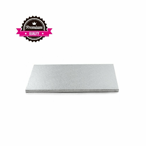 Decora 0931615 alzata girevole per torte Argento Quadrato