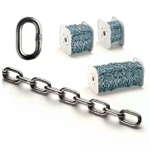 Rigamonti Catena Genovese N. 27 8mm 22mt Per Applicazioni Resistenti e Sicure