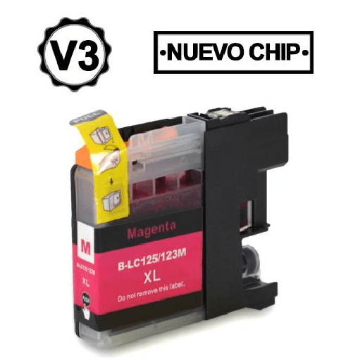 Brother LC123XL/LC121XL Magente