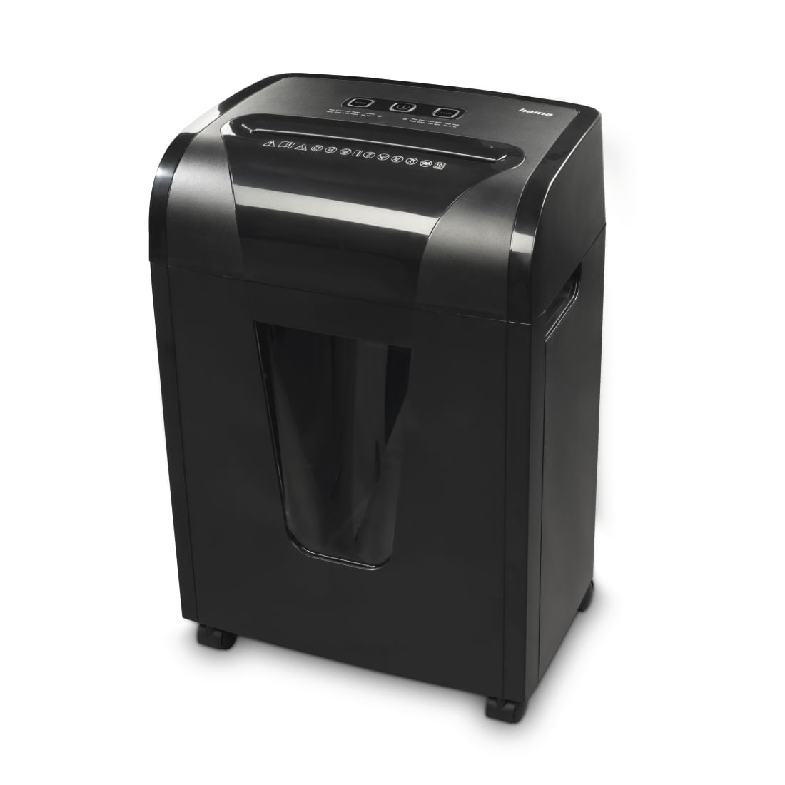 Hama Premium M10 distruggi documenti Taglio a frammenti 62 dB 22 cm Nero