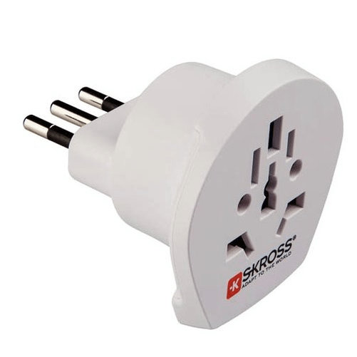 Poly pool adattatore universale tipo l it bianco pp0444 sicurezza contatti 250v 10a Poly Pool PP0444 adattatore per presa di corrente Universale Tipo