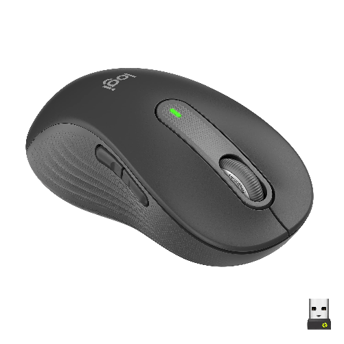 Logitech Signature M650 Mouse Mancino Wireless a RF Bluetooth Ottico 2000 DPI Logitech Signature M650 L