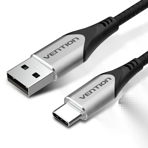 Vention CODHH cavo USB USB 2.0 2 m USB A USB C Alluminio, Nero