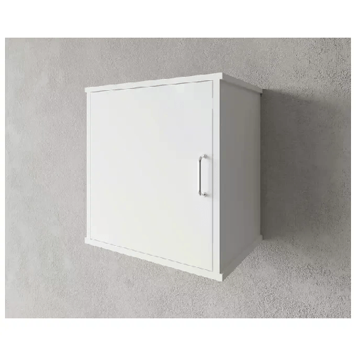 Pidema:Mobile lavanderia in PVC antiacido per interno - Pensile bagno in resina con ripiano per l'esterno a prezzi scontati