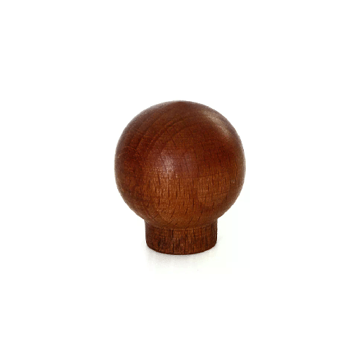 Pomolo in legno - 22 mm. - noce