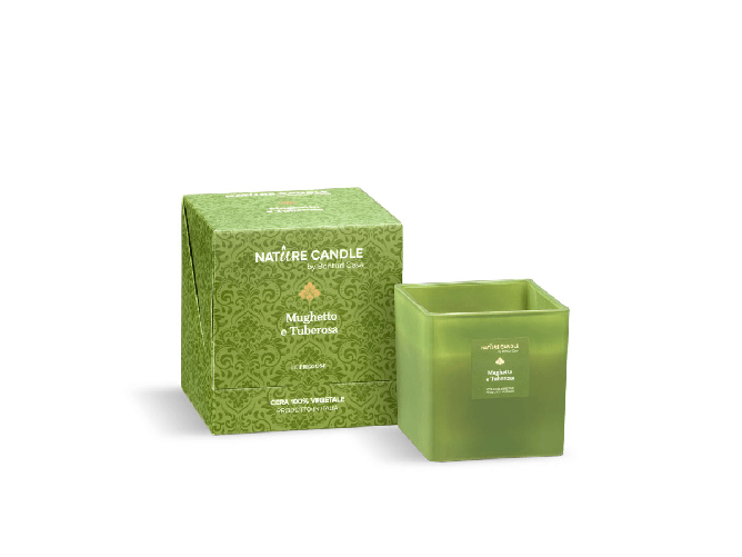 Nature Candle NATURE CANDLE LINEA LE PREZIOSE - CANDELA 330g - MUGHETTO E TUBEROSA