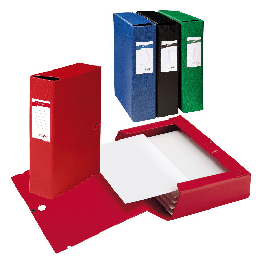 SEI ROTA Scatola archivio Scatto 40 25x35cm verde Sei Rota SEI Rota Scatto raccoglitore Verde PVC