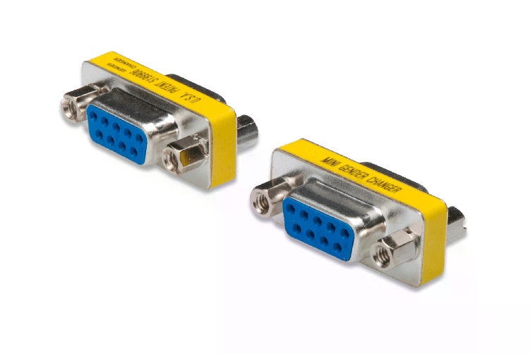 Digitus MINI ADAT.GENDER CHANGER 9POLI F/F Digitus Cambia-genere mini / 9 pin