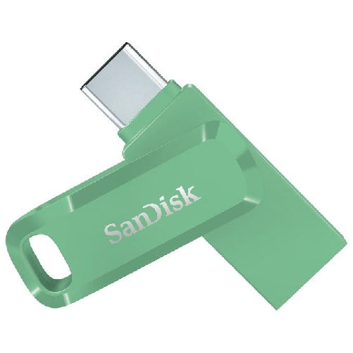 SanDisk Ultra Dual Drive Go USB 256GB unità flash USB USB Type-A / USB Type-C 3.2 Gen 1 (3.1 Gen 1) Verde