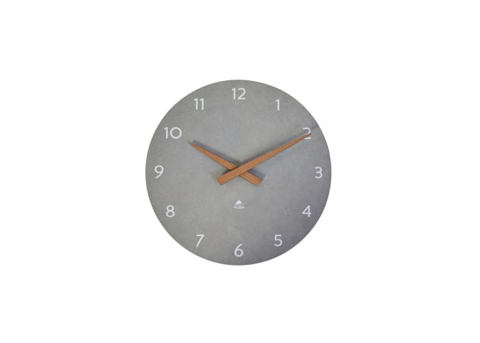 Alba HORMILENA G orologio da parete e da tavolo Orologio al quarzo Rotondo Grigio