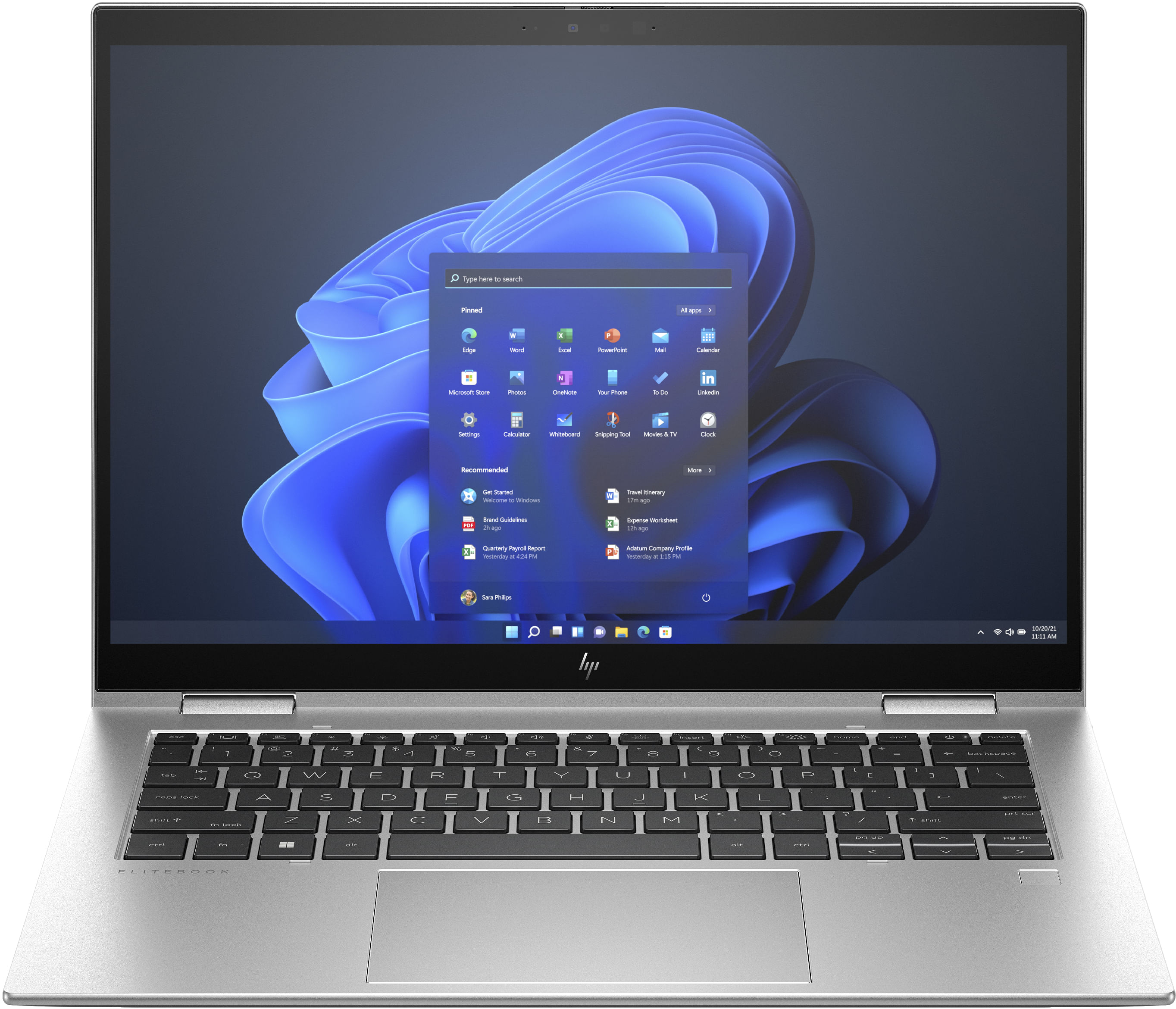 HP Elite x360 1040 G10 Intel Core i7 i7-1355U Ibrido (2 in 1) 35,6 cm (14") Touch screen WQXGA 16 GB LPDDR5-SDRAM 1 TB SSD Wi-Fi 6E (802.11ax) Windo