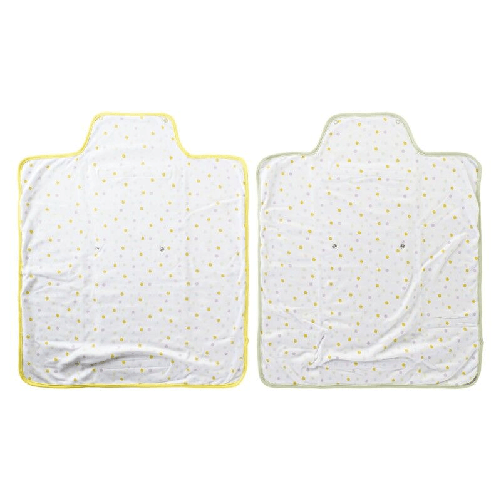 Borsa Fasciatoio per Pannolini DKD Home Decor Da viaggio Giallo Verde Per bambini 22 x 1 x 40 cm