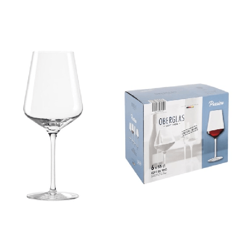 Set di calici da vino Inde Passion 550 ml 6 Pezzi