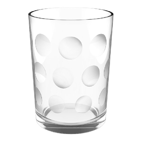 Bicchiere Quid Urban Circles Trasparente Vetro (36 cl) (Pack 6x)