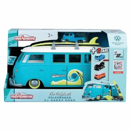 Majorette Playset di Veicoli Majorette Volkswagen T1 Carry Case Azzurro Playset di Veicoli Majorette Volkswagen T1 Carry Case Azzurro