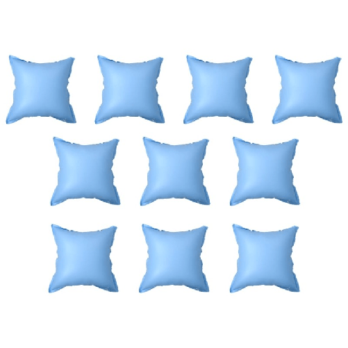 VidaXL Cuscini Gonfiabili Invernali per Copripiscina 10 pz in PVC VidaXL Inflatable Winter Air Pillows gioco gonfiabile