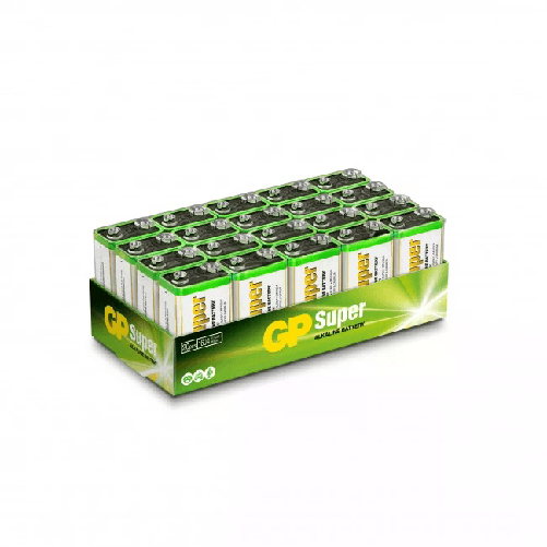 V-Tac GP Batteries Super Alkaline 1604A/6LF22 Batteria monouso 9V Alcalino GP Batteries Super Alkaline 1604A/6LF22 Batteria monouso 9V Alcalino