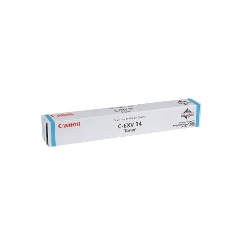Canon C-EXV 34 cartuccia toner 1 pz Originale Ciano