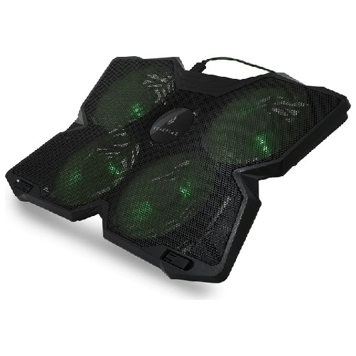 SureFire Bora base di raffreddamento per laptop 43,2 cm (17") 1200 Giri/min Nero