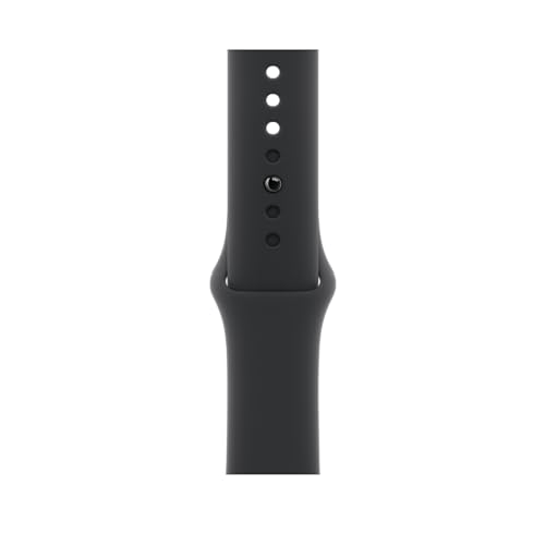 Apple Cinturino Sport per Apple Watch - 46 mm - Nero - S/M Apple Cinturino Sport nero (46 mm) - S/M