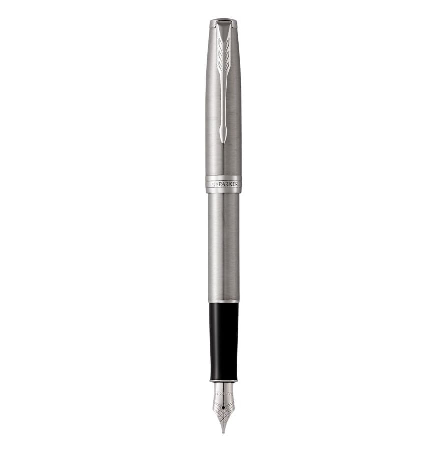 Parker Sonnet penna stilografica Sistema di riempimento della cartuccia Acciaio inox 1 pz
