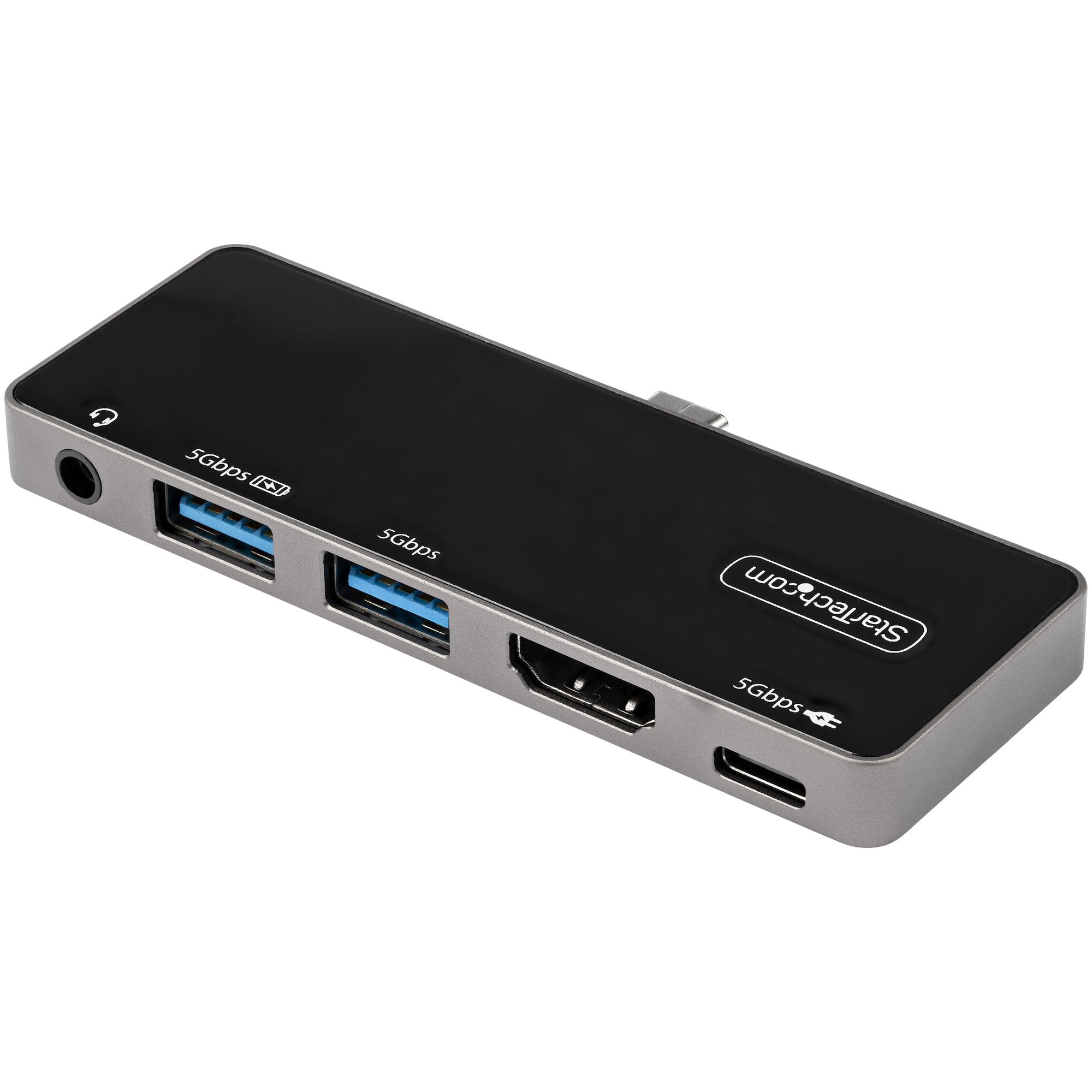 StarTech.com Adattatore Multiporta USB C a HDMI 4K 60Hz, Hub USB 3.0 a 3 porte, HDMI 2.0 Audio - USB StarTech.com Adattatore Multiporta USB C a HDMI 2