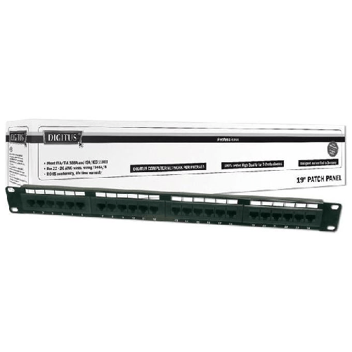 Digitus 19 CAT 5e patch panel Digitus Pannello patch CAT 5e