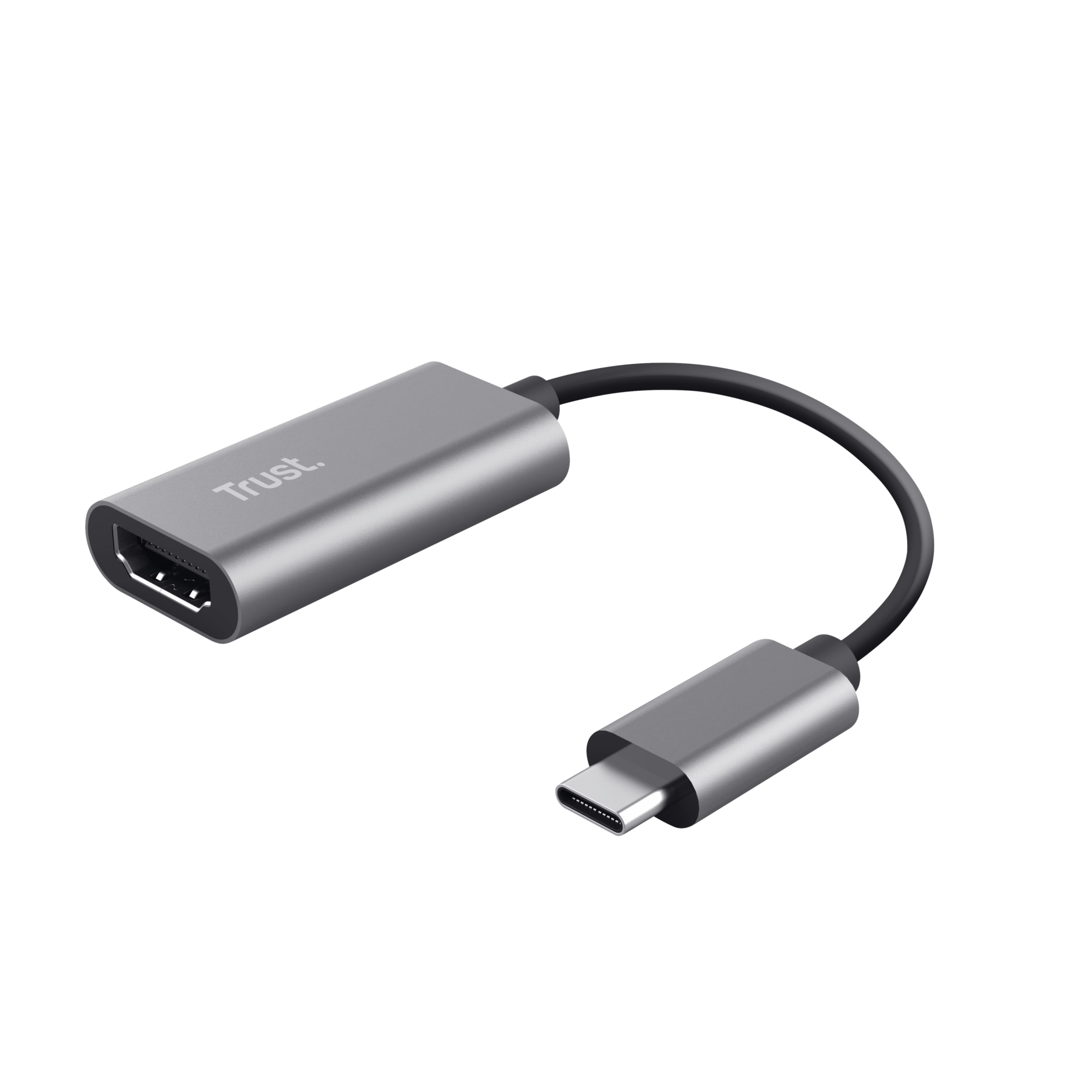 TRUST Adattatore Dalyx - USB-C/HDMI - Trust Trust Dalyx adattatore grafico USB Grigio
