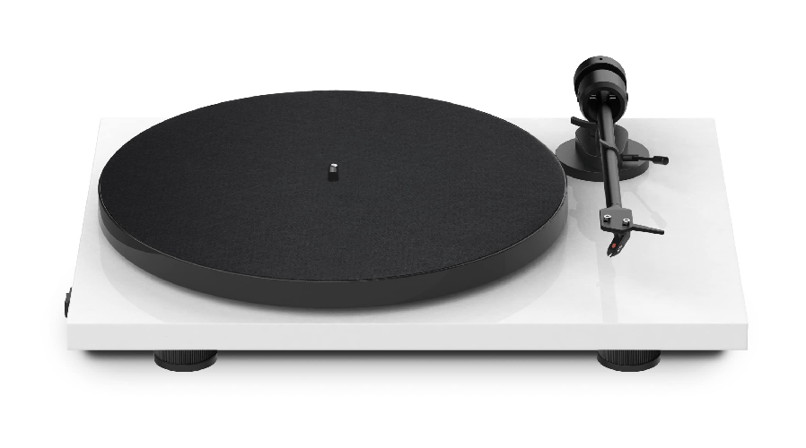 Pro-Ject E1 OM5E - Giradischi Plug & Play Bianco
