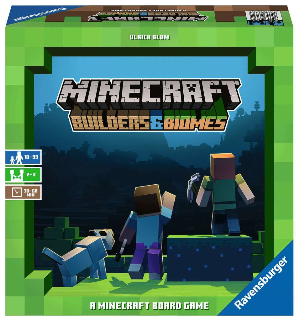 Ravensburger Minecraft Builders & Biomes Gioco da tavolo Con tessere Ravensburger 00.026.132 Adulti e bambini Gioco di carte