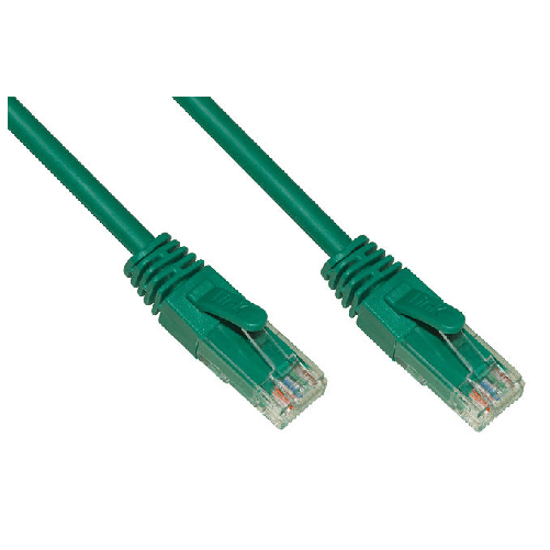 Link Cavo di Rete Categoria 6a Non Schermato Utp Awg24 Verde Halogenfree 10mt