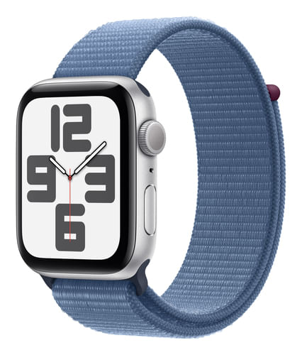 Apple Watch SE GPS 44mm alluminio con sport loop blu inverno 2023 seconda generazione