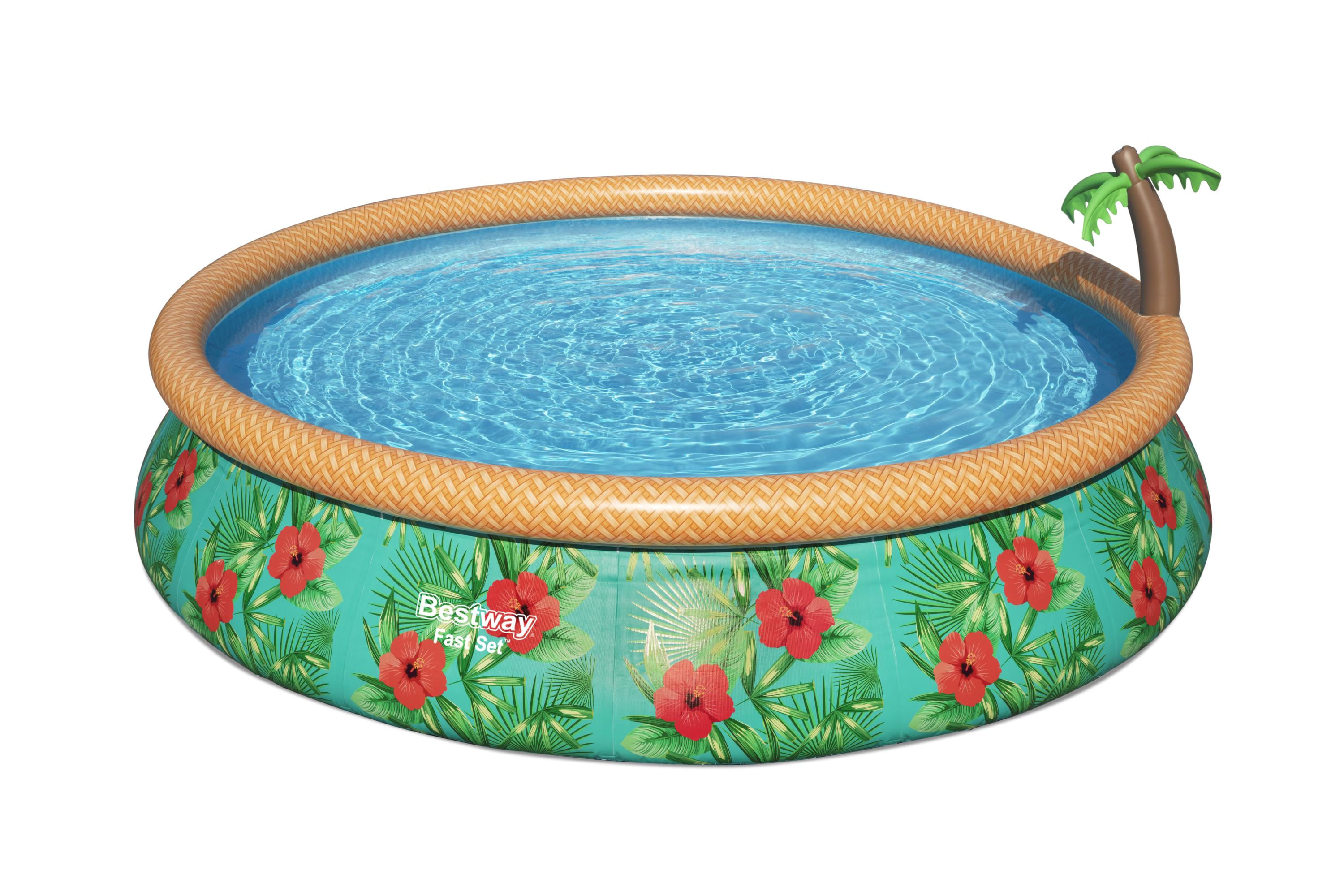 Bestway Fast Set 57416 piscina fuori terra Piscina con bordi/gonfiabile 9677 L Multicolore