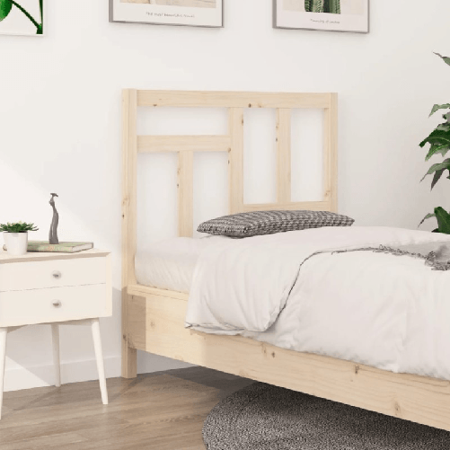 VidaXL Testiera per Letto 95,5x4x100 cm in Legno Massello di Pino VidaXL 818950 testiera e pedana
