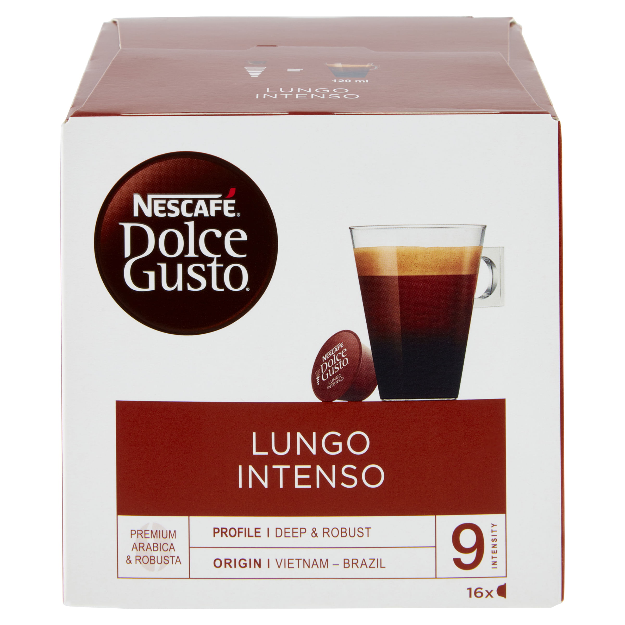Nescafé Dolce Gusto Caffè Lungo Intenso 16 Capsule