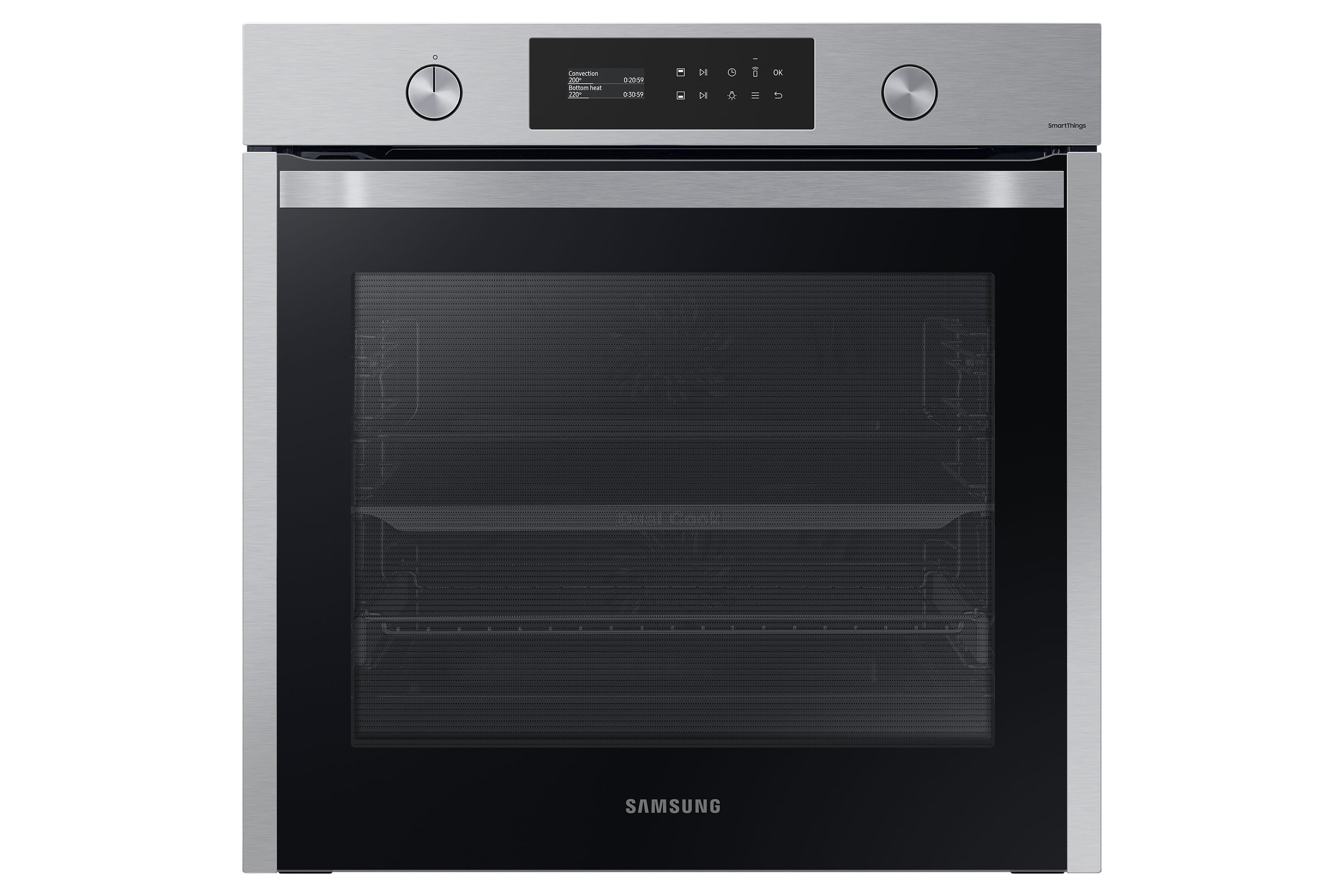 Tezeta Forno elettrico dual cook Samsung NV75A6579RSET inox Samsung NV75A6579RS 75 L 1600 W Acciaio inox