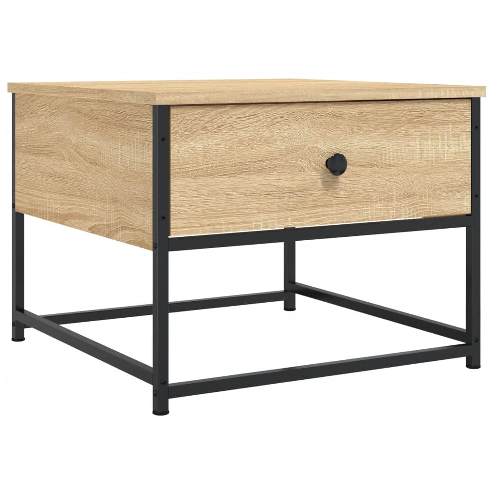 VidaXL Tavolino da Salotto Rovere Sonoma 100x51x40cm Legno Multistrato VidaXL 833971 tavolino da caffè, comodino e consolle da soggiorno