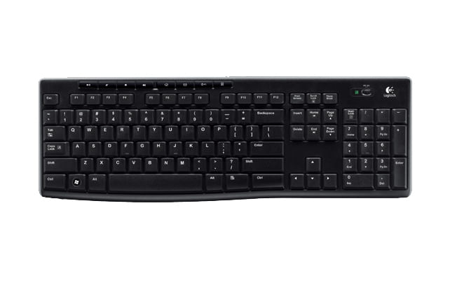 Logitech Wireless Keyboard K270 tastiera Ufficio RF Wireless QWERTY Nordic