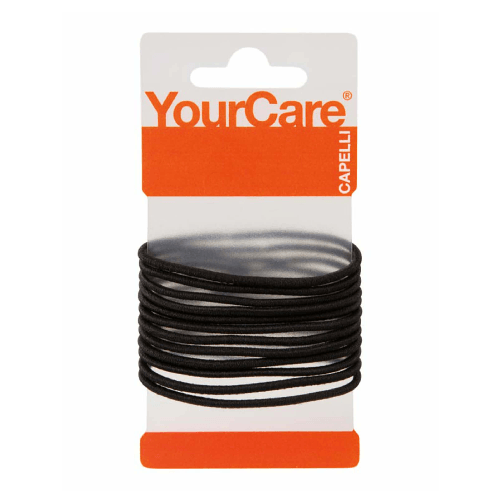 YourCare ELASTICI NoClip XLARGE (12PZ) YC PP455NERO YourCare Elastici Noclip Xlarge Nero