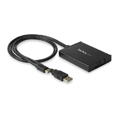 StarTech.com Adattatore mini DisplayPort a Dual Link DVI - Alimentato via USB - Nero