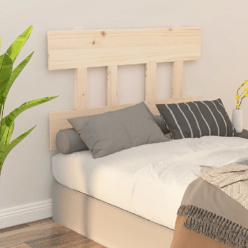 VidaXL Testiera per Letto 93,5x3x81 cm in Legno Massello di Pino VidaXL 819100 testiera e pedana
