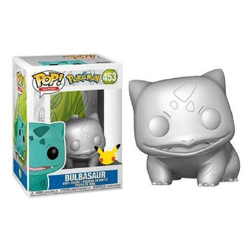 Personaggio Funko Pop! Bulbasur No453 in metallo Argentato