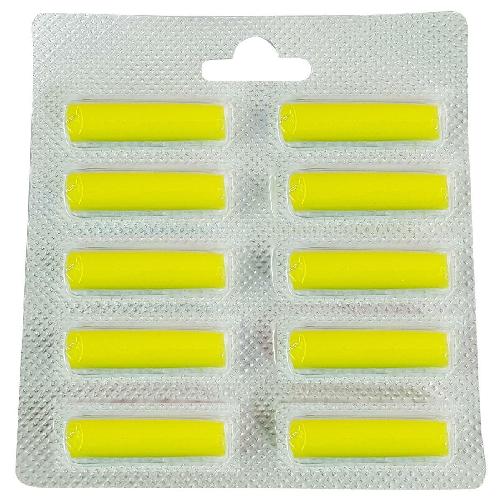Profumo giallo universale vk 120-121-122 blister da 10 pezzi