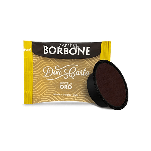 CAFFÈ BORBONE DON CARLO - MISCELA ORO - Box 50 CAPSULE COMPATIBILI A MODO MIO da 7.2g