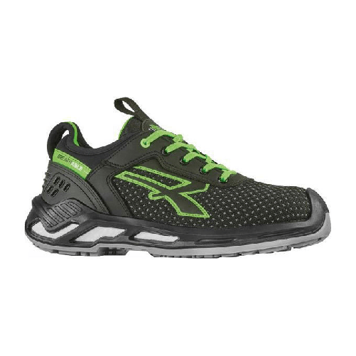 UPOWER U-Power Scarpe Bryan Nero-Verde Basse Numero 44 S3