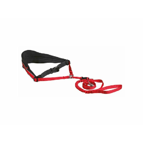 TRIXIE 12766 guinzaglio per cani e gatti 1,5 m Rosso Nylon Gatto Cintura in vita con guinzaglio