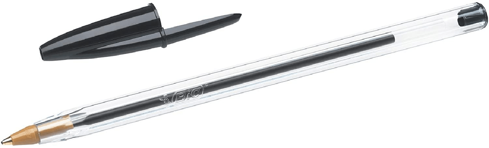 BIC Original Boligraphy Boligraph - 1,0 mm Tunda rotonda - Scatta da 0,4 mm - inchiostro nero -colo - colore nero