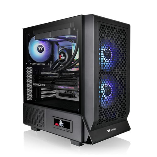 Thermaltake Case computer desktop ATX THERMALTAKE CERES 330 Nero Thermaltake Ceres 330 TG Midi Tower Nero