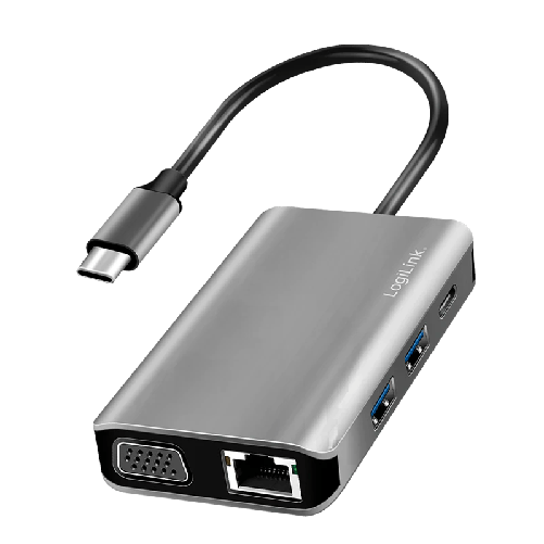 Logilink Docking station LogiLink USB 3.2 Gen 1 USB-C 7-Port UA0410 LogiLink UA0410 non classificato