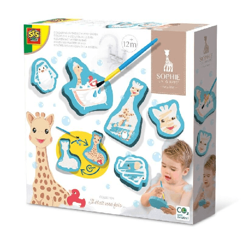 Ses Creative Giocattoli da Bagno SES Creative Sophie La Girafe Colori ad acqua SES Creative Sophie la girafe - Colorare con l'acqua in bagno